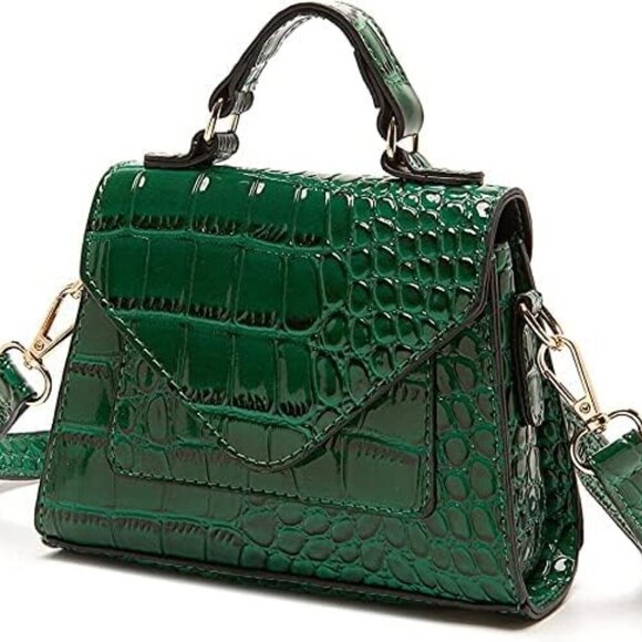 Mini Crossbody Bag Vegan Leather Compact Stylish Functional for Women - Picture 5 of 6